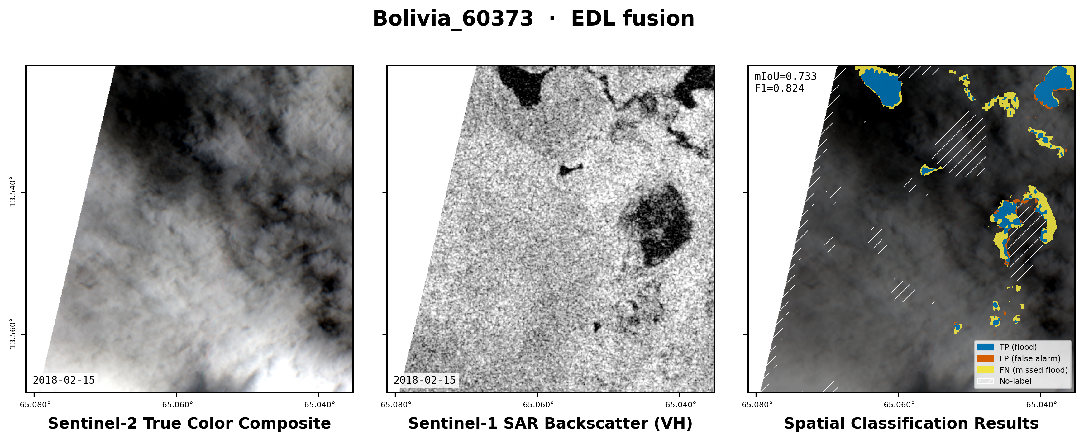 Bolivia 60373 EDL fusion: same inputs, with substantially improved spatial flood classification.